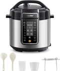 COMFEE Pressure Cooker 6 Quart with 13 Cooking Functions - Versatile