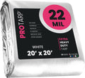PROTARP Extreme Heavy Duty 22 Mil Tarp Cover 20 ft x 20 ft