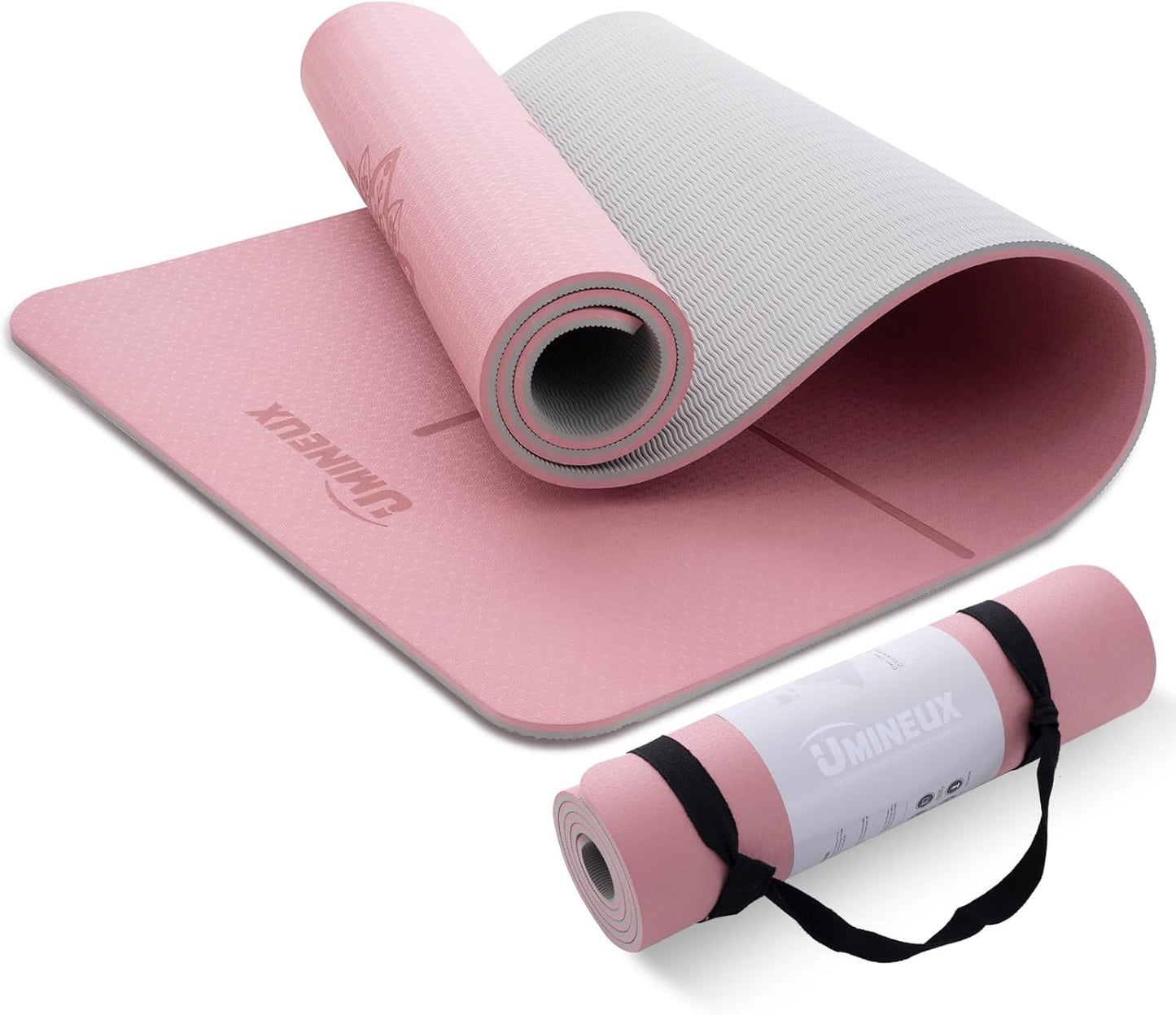 UMINEUX Extra Thick Non Slip Yoga Mat for Comfortable Practice