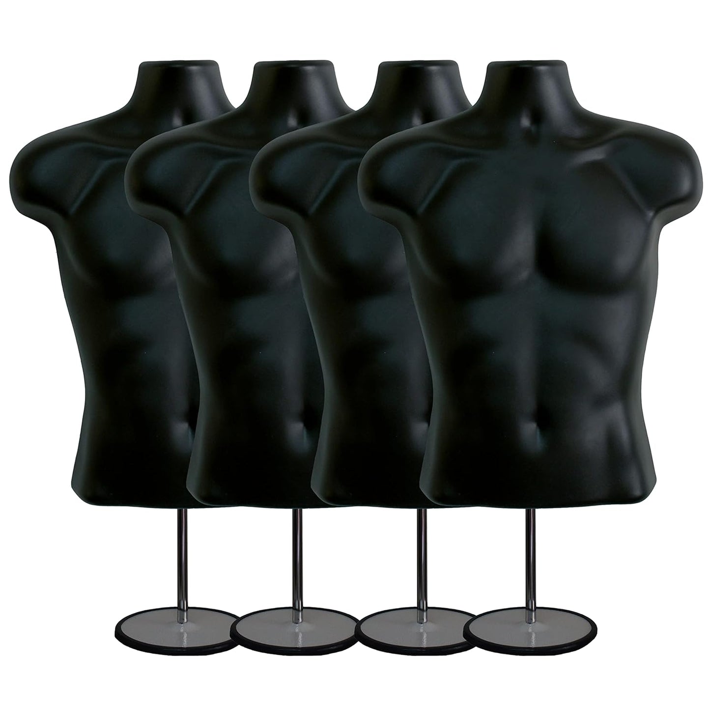 DisplayTown Male Mannequin Torso for Clothing Display and Design