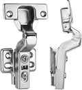 Inset Cabinet Hinge Frameless Concealed Soft Close Hinges - 40pcs