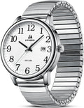 LN LENQIN Waterproof Sport Watch - Easy Read Glow Dial