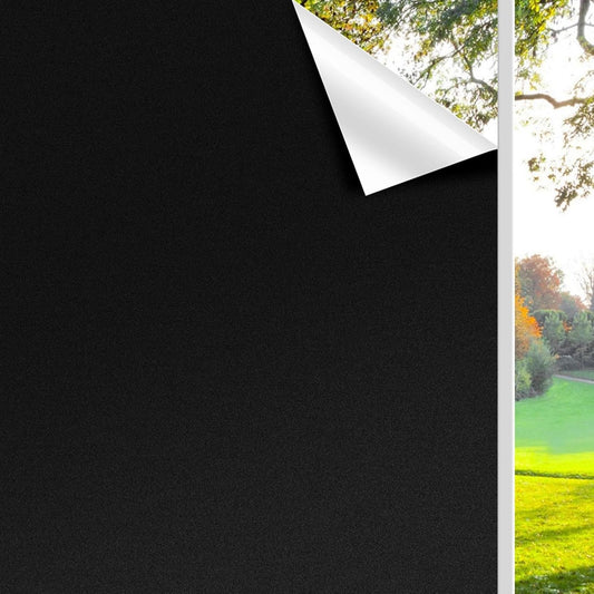 Finnez Blackout Window Privacy Film for Maximum Light Blocking