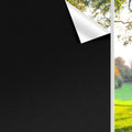 Blackout Window Privacy Film Static Cling 100% Light Blocking - Finnez