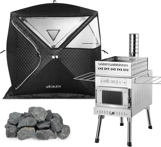 Portable Outdoor Sauna Set - Steamy Gatherings Made Easy!