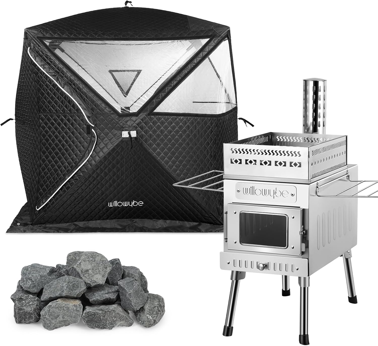 Portable Outdoor Sauna Set - Family Cooking Fun!