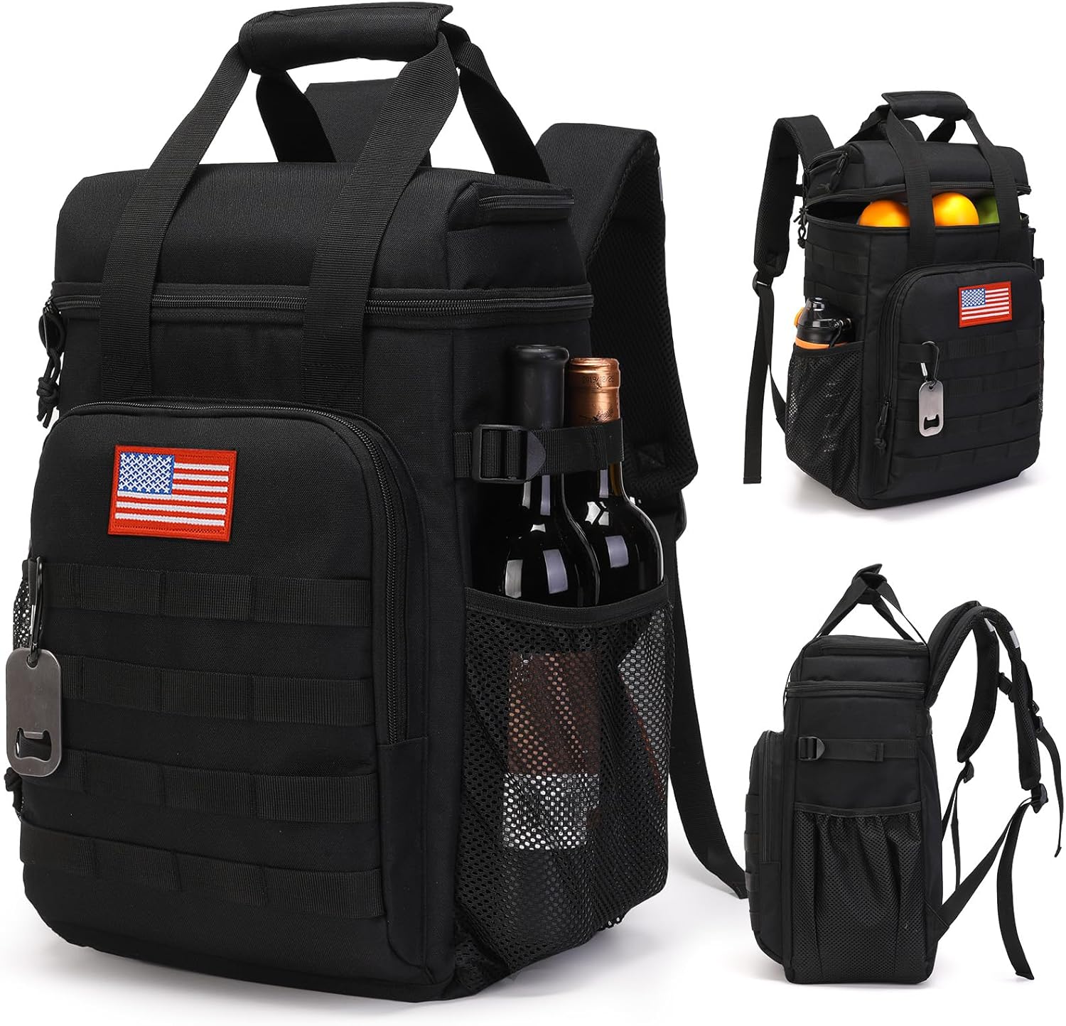 Tactical Backpack Cooler for Men with Insulated Waterproof Design
