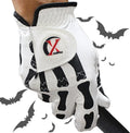 Skeleton Golf Gloves for Men 2 Pack - Tacky Synthetic Leather Grip