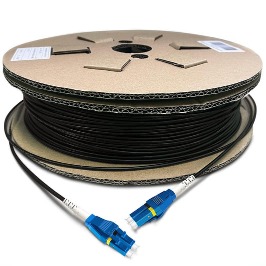 500 Feet Uniboot LC to LC Outdoor Armored Fiber Patch Cable