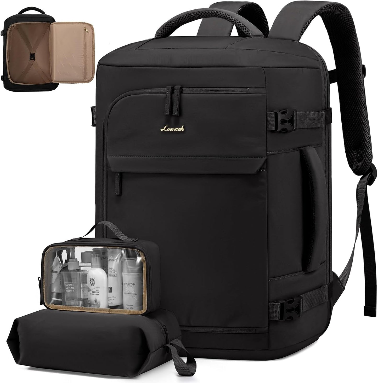 LOVEVOOK Travel Backpack for Women - Perfect Carry On Bag