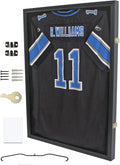 Pro Collector's Jersey Display Case Frame for Sports Memorabilia