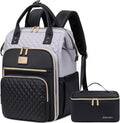Lunch Backpack for Women with Insulated Lunchbox - 2-in-1 Work