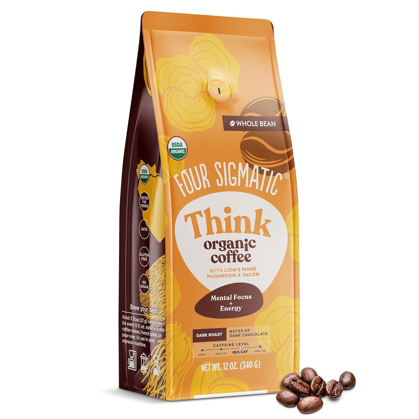 Four Sigmatic Nootropic Dark Roast Coffee