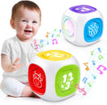 Bilingual Learning Activity Cube Toys for 1 Year Old - Montessori