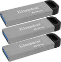 64GB DataTraveler Kyson USB 3.2 Gen 1 Flash Drive (3-Pack) - Fast