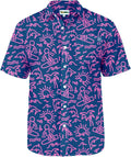 Tipsy Elves Hawaiian Shirts for Men - Stretch Modern Fit Beachwear