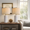 PoKat 23 in Table Lamp Set of 2 for Farmhouse Bedroom Decor