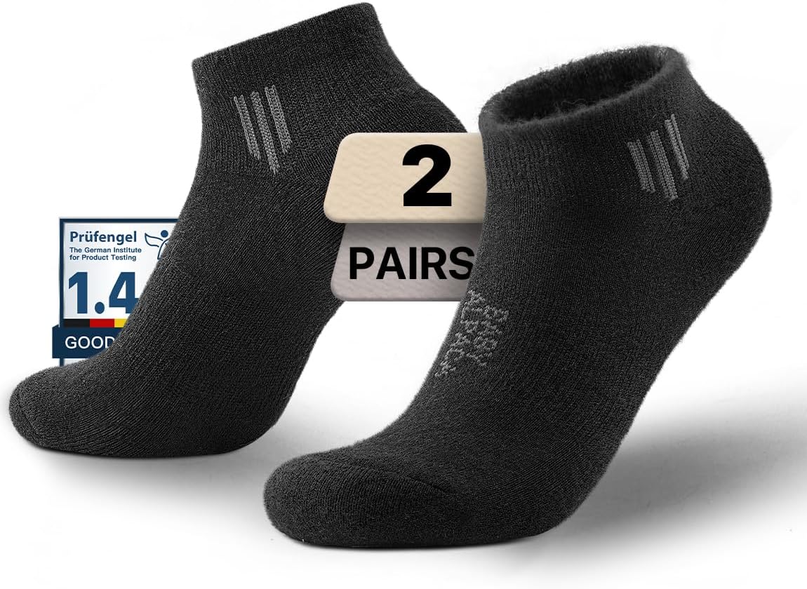 Alpaca Wool Ankle Socks for Hiking and Outdoor Comfort
