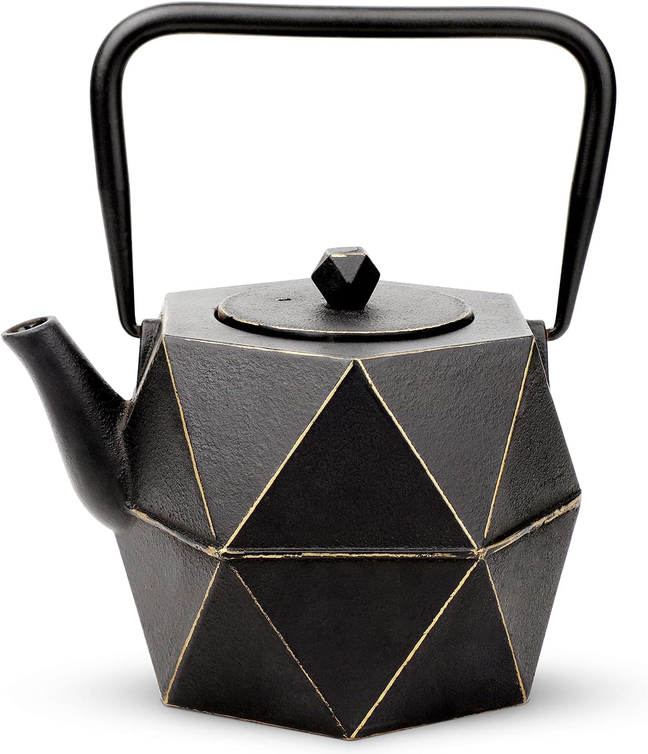 Toptier Cast Iron Teapot - Stovetop Safe Japanese Kettle