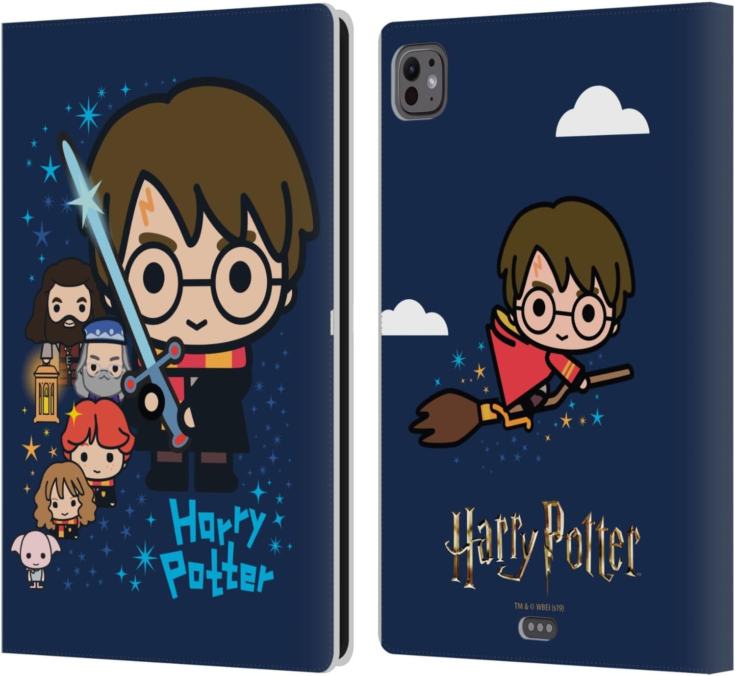 Harry Potter Characters Leather Wallet Case for iPad Pro 11 M4/M5