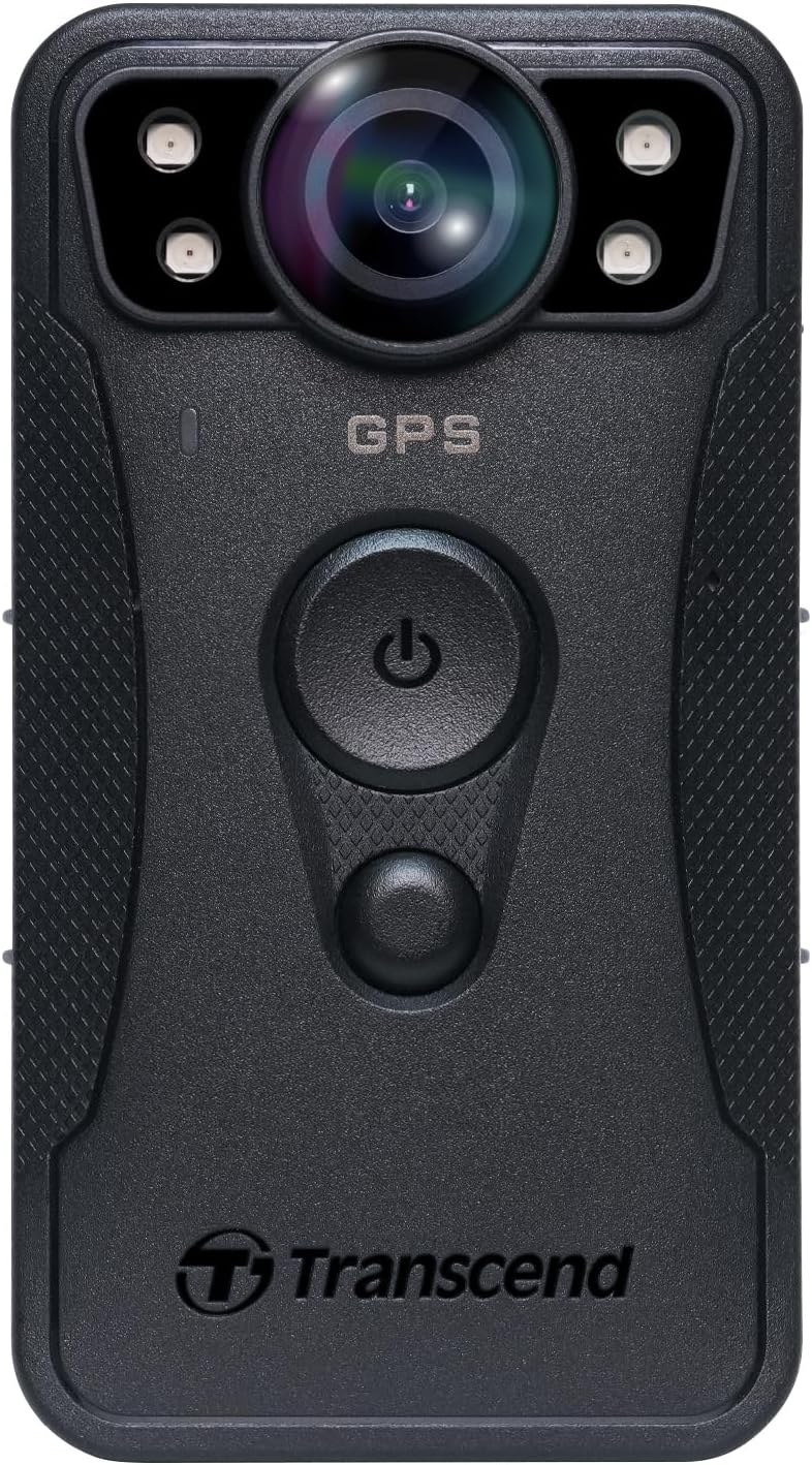Transcend Body Cam: Night Vision, GPS, Wi-Fi - Law Enforcement Essential