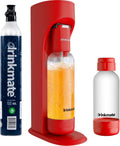 Drinkmate OmniFizz Sparkling Maker Royal Red - Carbonates Any Drink