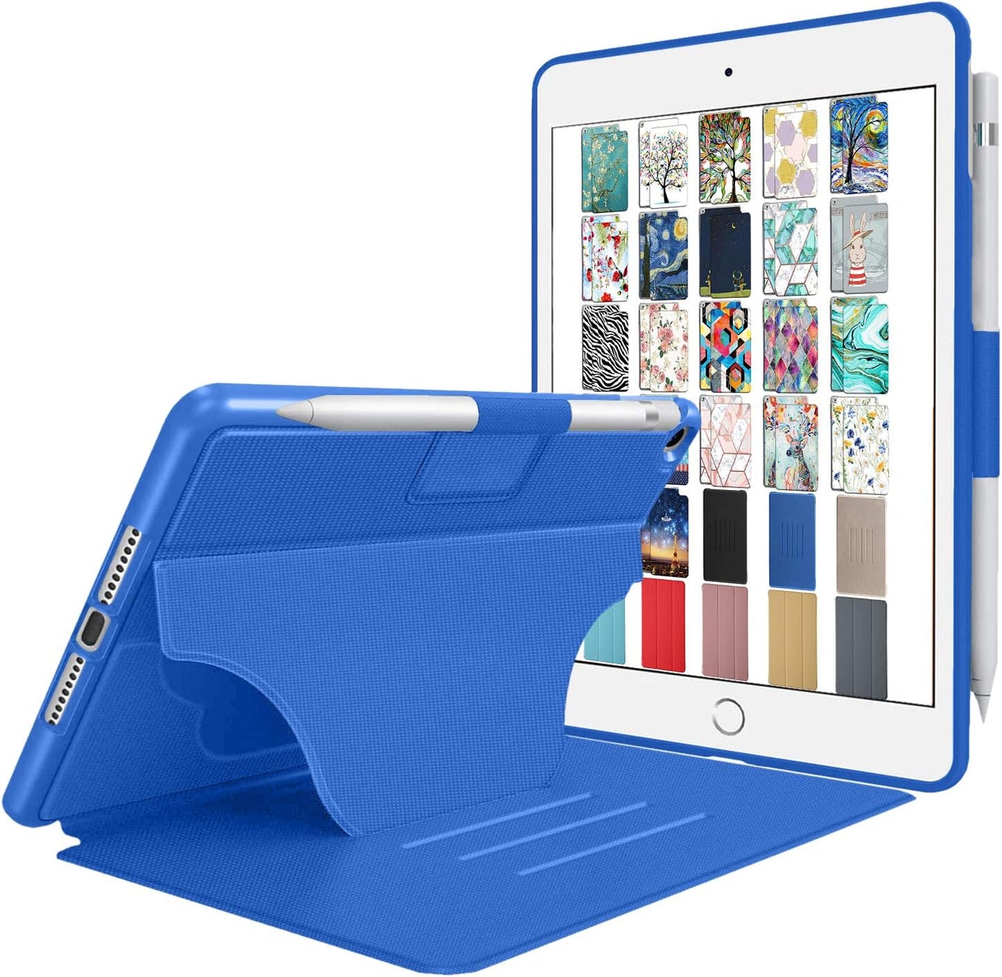 DuraSafe iPad Mini Case - Slim Folio with Multi-Angle Stand