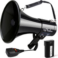 50W Bluetooth Megaphone with Rechargeable Battery - Clear 1600 ft