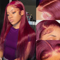99J Burgundy Lace Front Wigs for Stunning Black Women Style