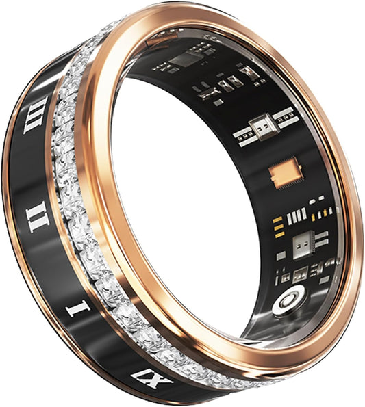 cnBro Smart Fitness Ring - Heart Rate Monitor & Sleep Tracker
