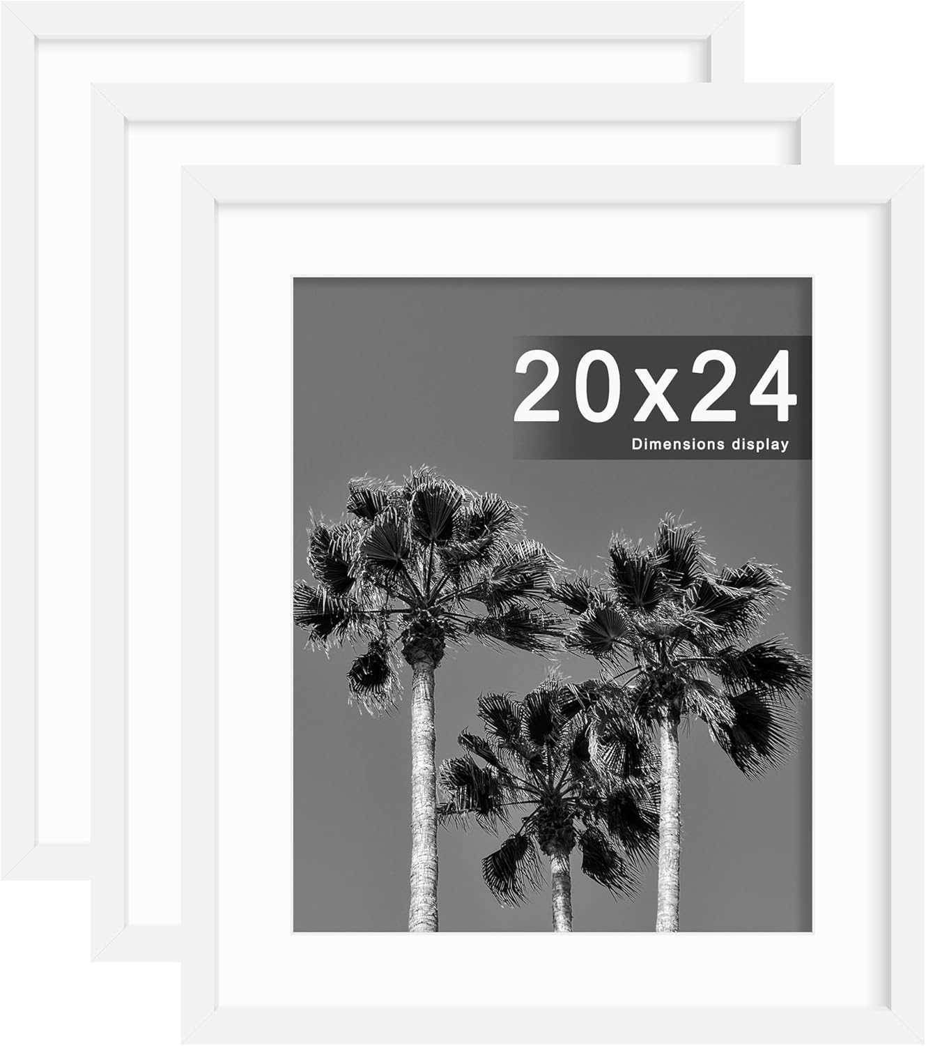 20x24 Picture Frame Set of 3 for Stunning Wall Displays