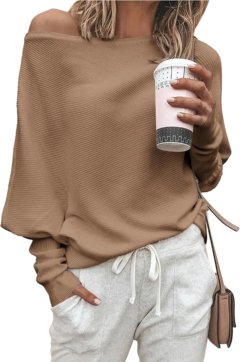 Stylish Off Shoulder Fall Sweaters for Women by Zenlonr