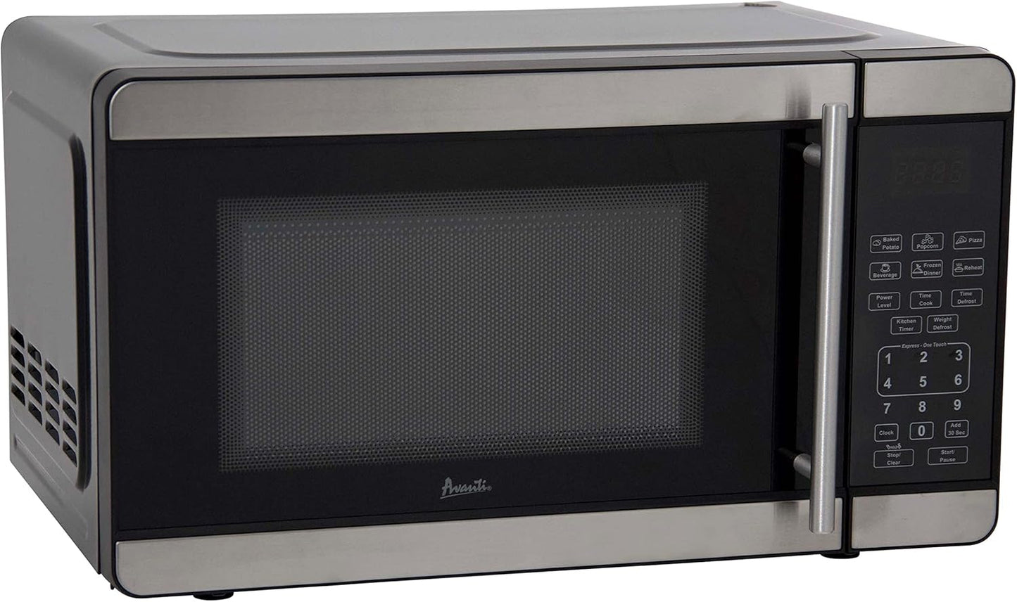 Avanti 700W Compact Microwave with 6 Pre-Cook Settings