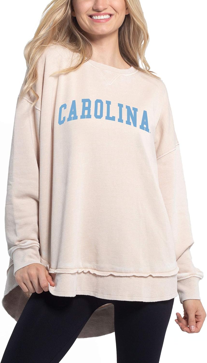 Chicka-D Women's Pullover Burnout Sweatshirt for Ultimate Comfort