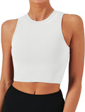Natural Feelings Nudi Sports Bras for Women - Removable Pad Yoga Crop