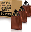 Nush Nush Chocolate Gift Bags Medium Size - 60-Pack Bulk Value