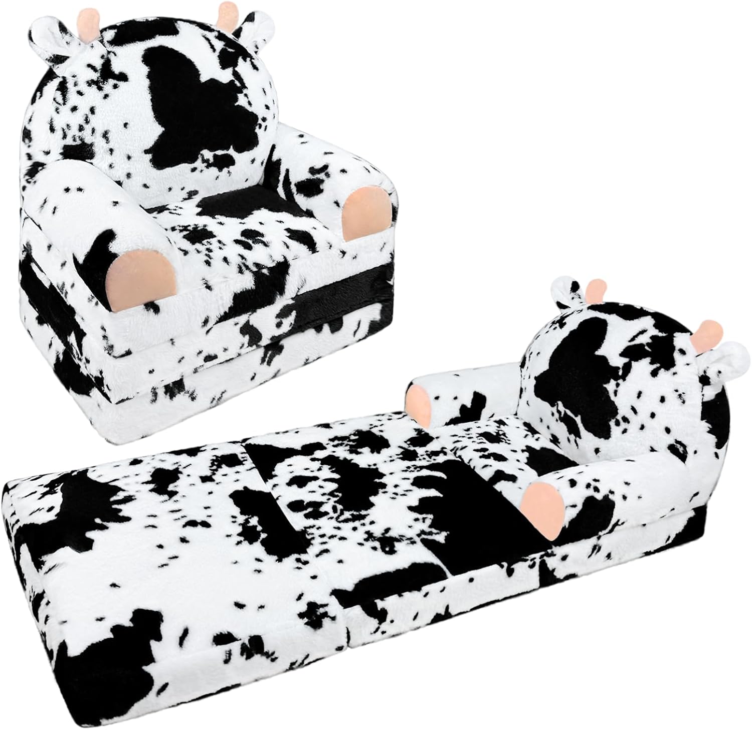 QIUODO Toddler Chair Plush - Comfy Lounger for Kids!