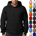 Cozy Oversized Fleece-Lined Men's Hoodie