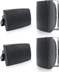 Outdoor Bluetooth Wired Waterproof Speakers 800W System - 4-Pack