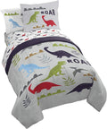 Trend Collector Dinosaur Roar Twin Bed Set - Soft Microfiber Comfort