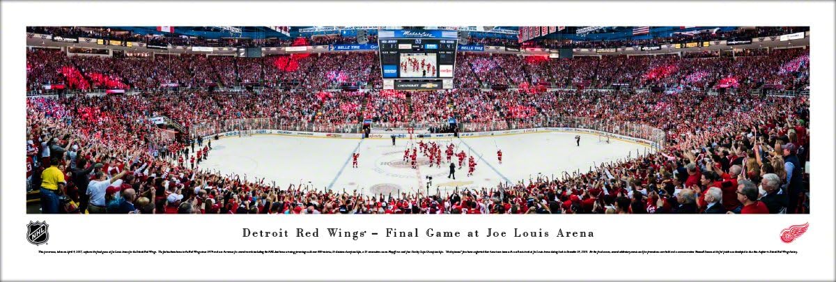 Detroit Red Wings Final Game at The Joe Panoramic Poster