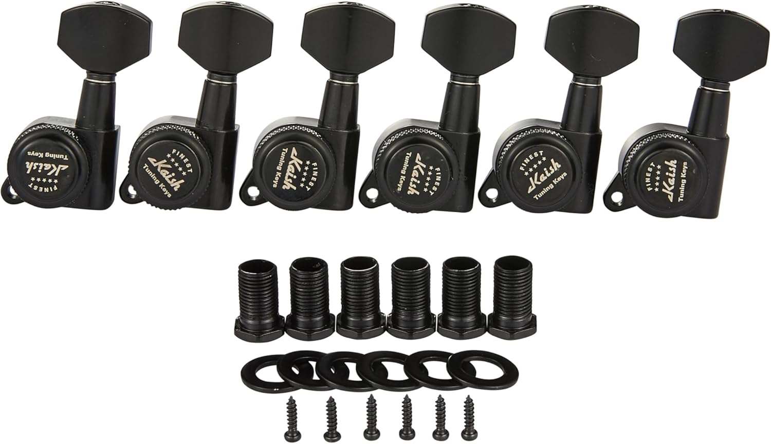 KAISH Lefty 18:1 Locking Tuners - Smooth & Stable Tuning!