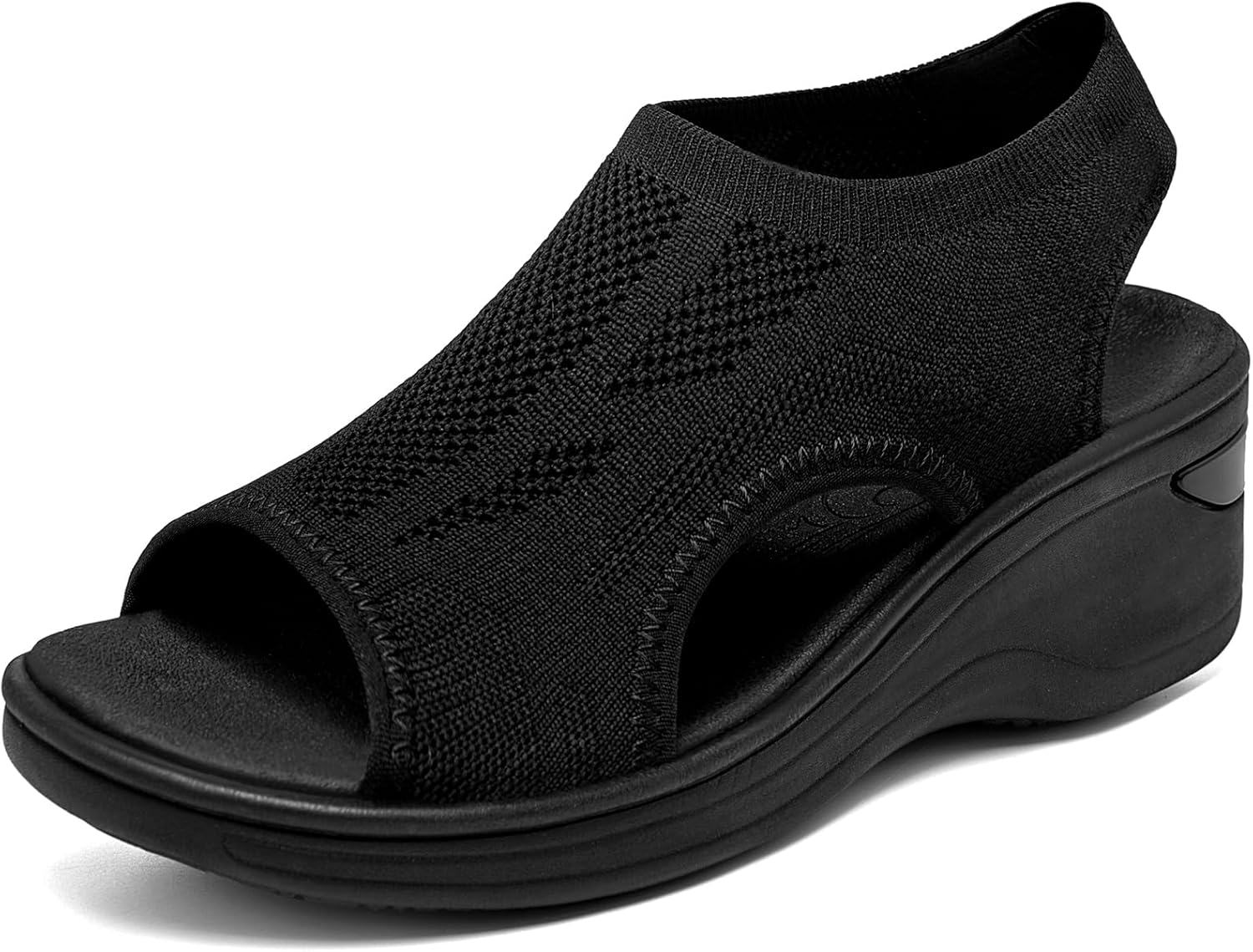 KOIMED Women's Comfortable Platform Walking Sandals for Summer