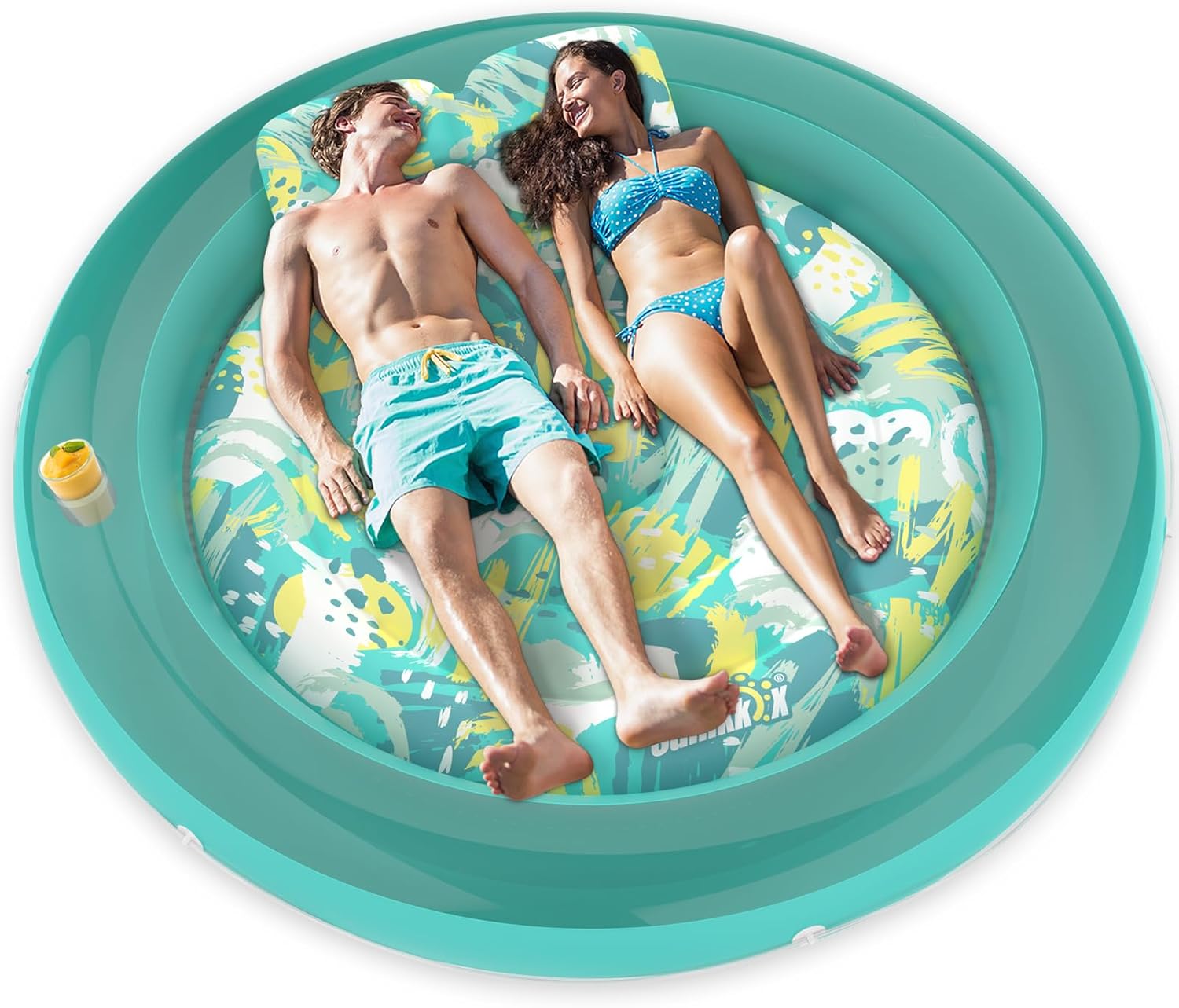 Tanning Pool Floats Adult - Large Inflatable Lounge for Sunbathing