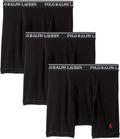 POLO RALPH LAUREN Men's Classic Fit w/Wicking 3-Pack Boxer Briefs