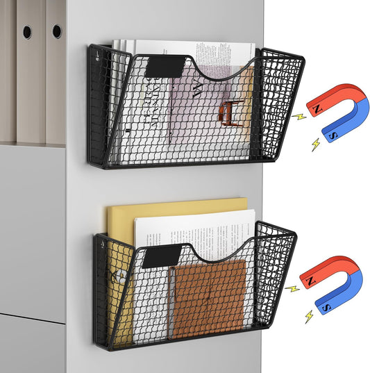MFTEK Magnetic File Holder: Space-Saving Organizer