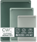 COOK WITH COLOR Extra Large Cutting Board Set - 3-Piece Jumbo Boards