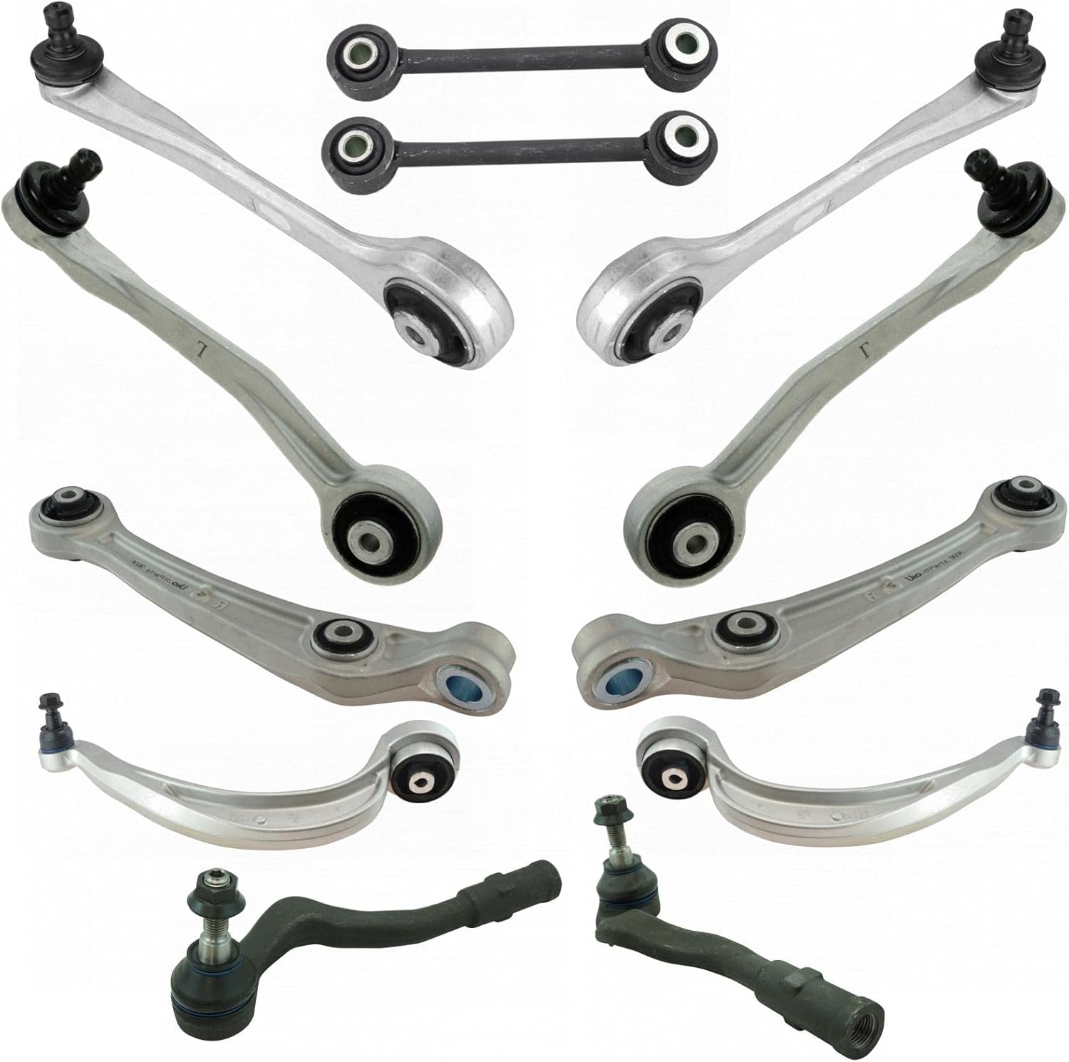 TRQ Front Steering & Suspension Kit for Audi Vehicles