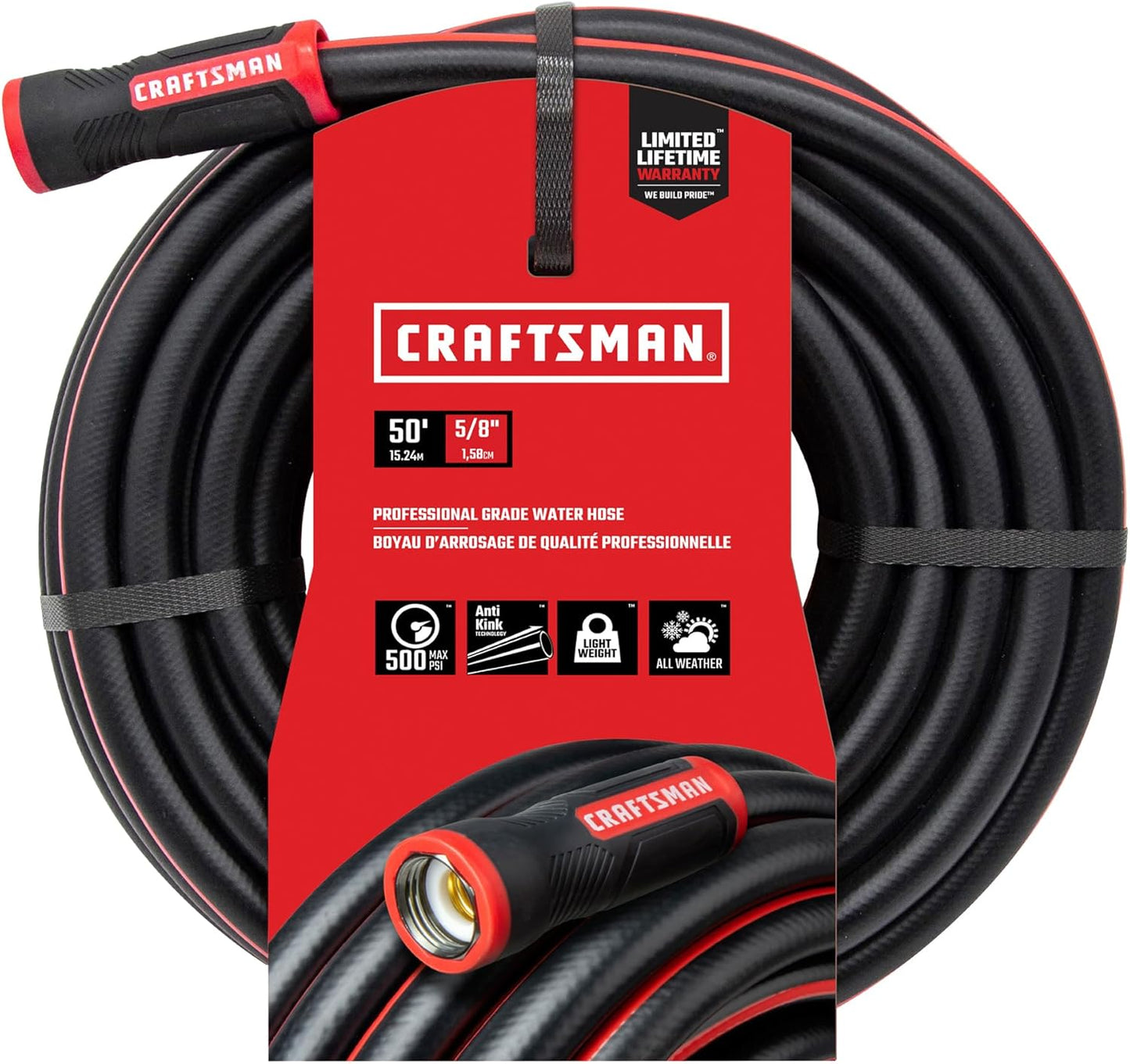 Craftsman Heavy Duty Garden Hose 50 Feet x 5/8 Inch Review