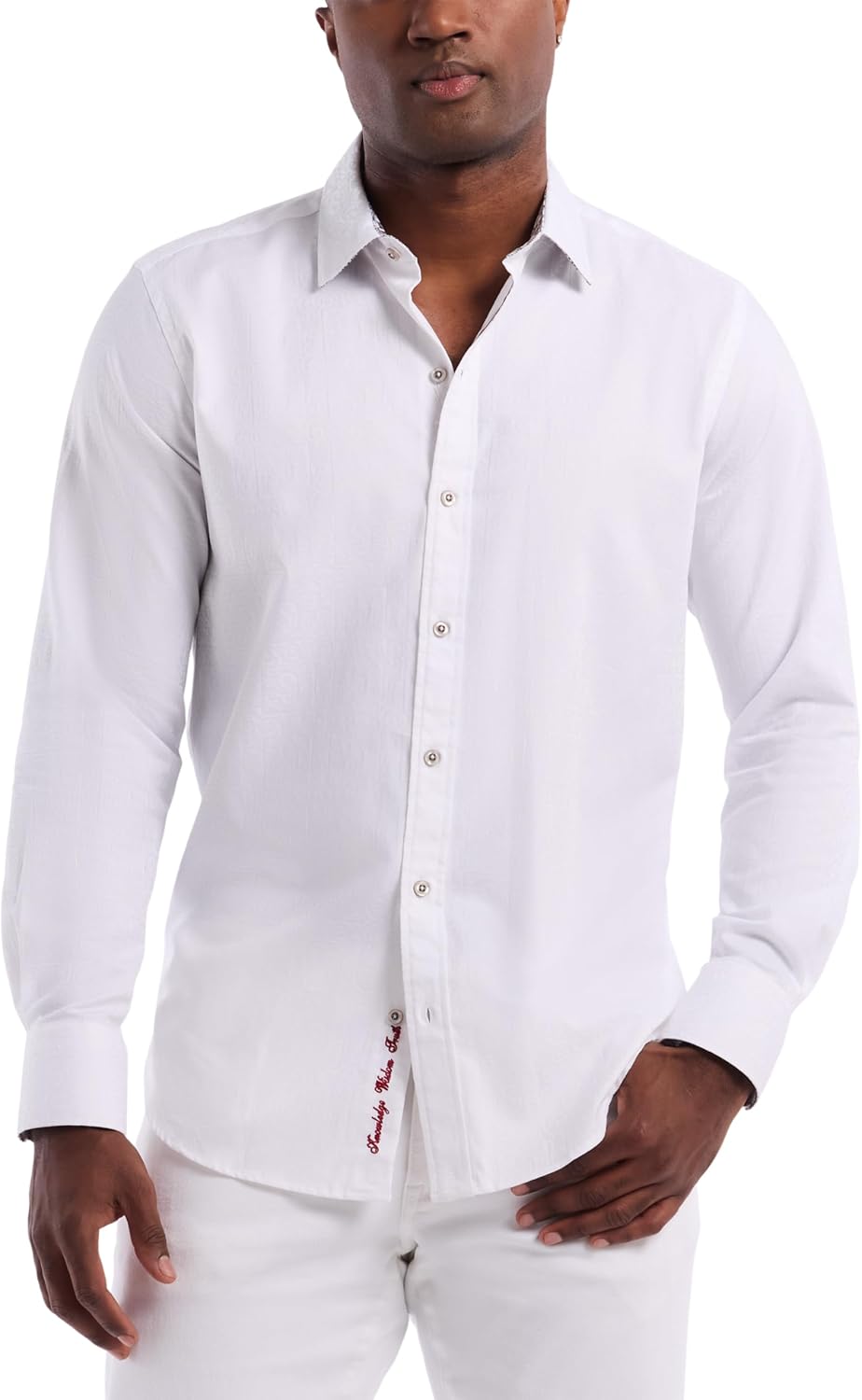 Robert Graham Mens Windsor Long-Sleeve Shirt for Stylish Comfort